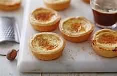 Tarts, custard, individual